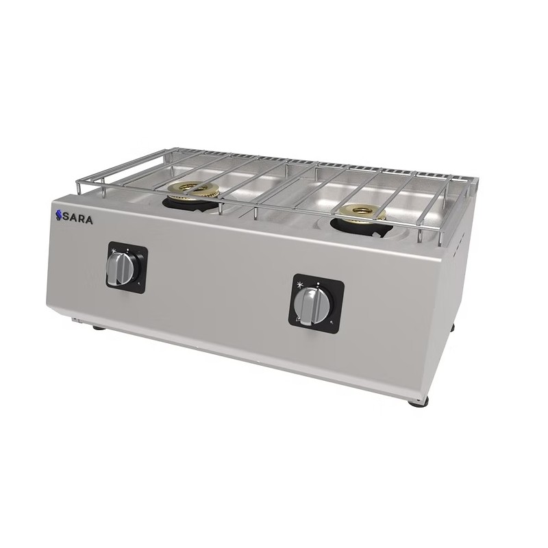 Cocina a gas 2 fuegos Sara CGS-520 M
