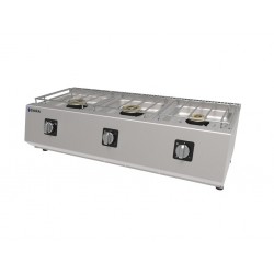 Cocina a gas 3 fuegos Sara CGS-530 M