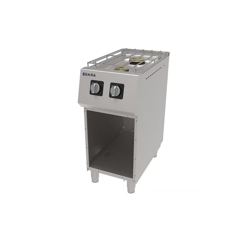 Cuina amb suport a gas 2 focs Sara CGS-720