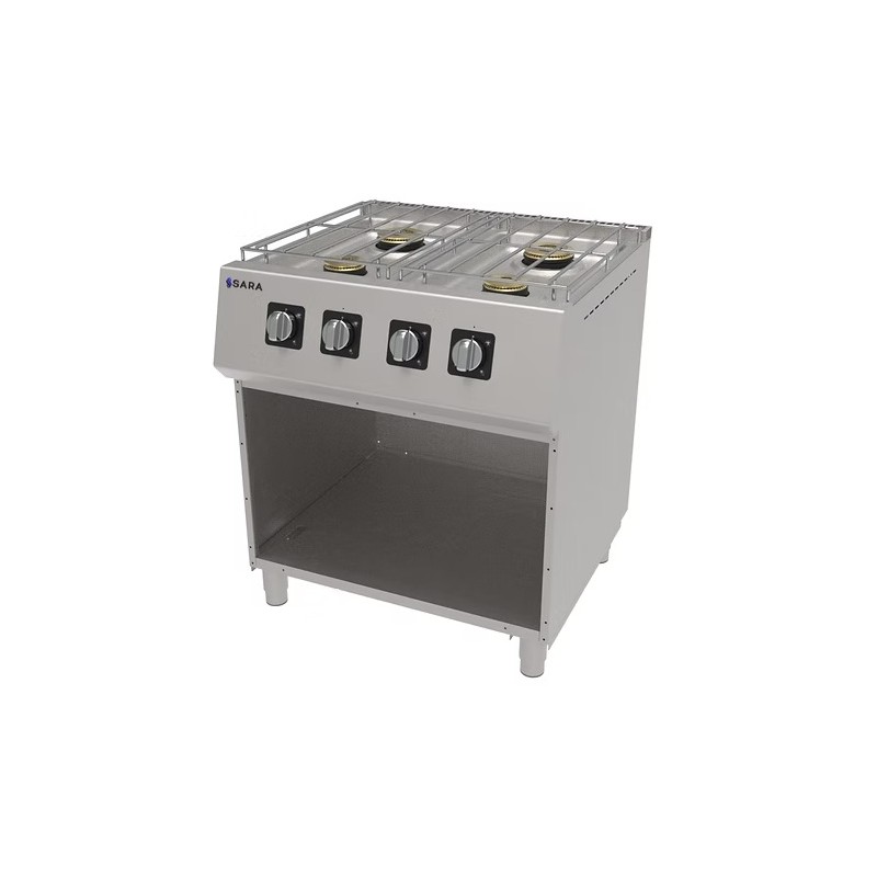 Cuina amb suport a gas 4 focs Sara CGS-740
