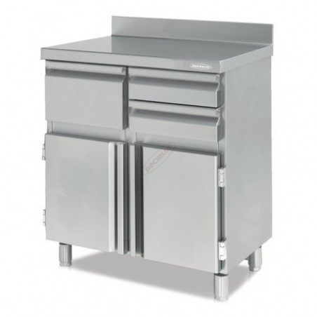 Mueble cafetero o mesa cafetera, modelo compacto Docriluc CMC 90