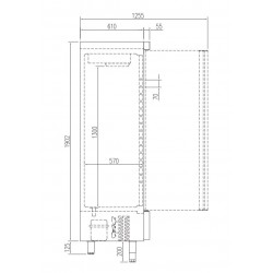 Armari mixt refrigeració + congelació Snack ARM-125-2