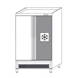Armario mixto refrigeración + congelación Snack ARM-125-2