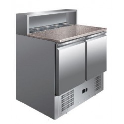 Mesa fría preparación 2 puertas PS900