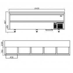 Boteller Infrico 4 portes EB 2000 II