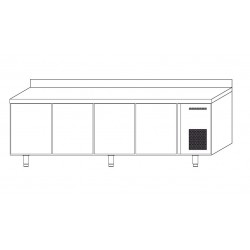 Mesa fría 3 puertas MD 150 - Gama Speed