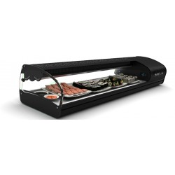 Vitrina expositora refrigerada shark sushi sense cubetes - Sayl