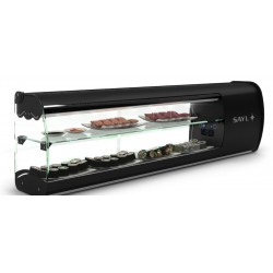 Vitrina expositora de sushi refrigerada slim - Sayl