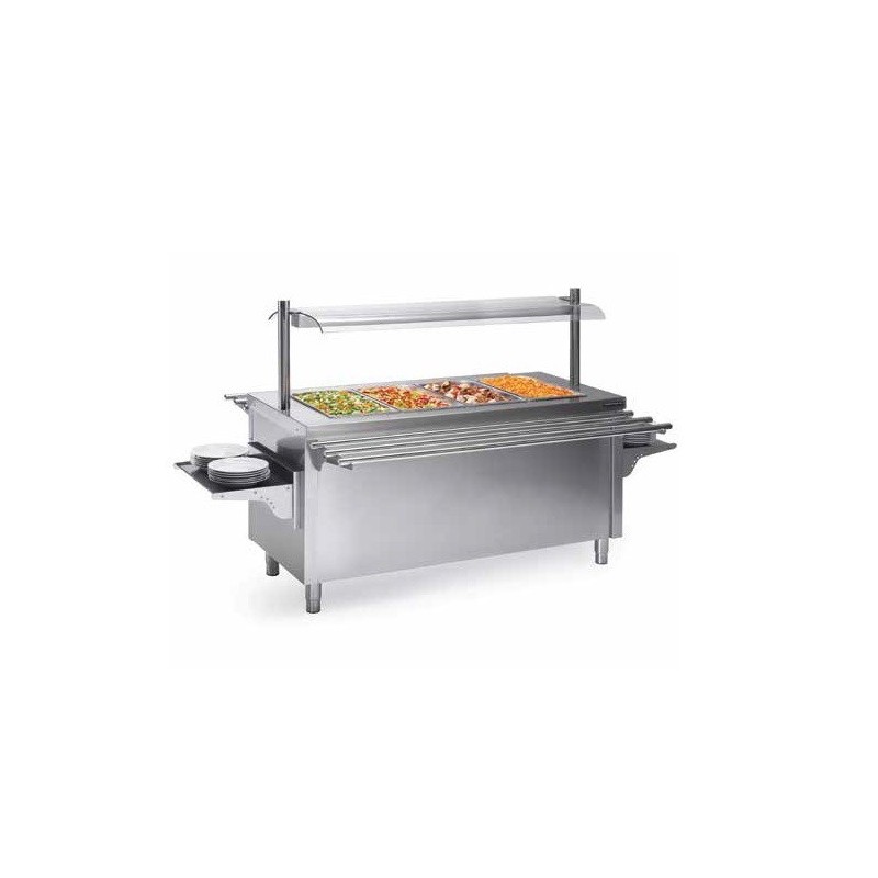 Illa central buffet - placa vitroceràmica