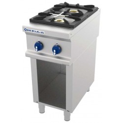 Cocina a gas 2 fuegos con soporte CG-720/S LC - Repagas