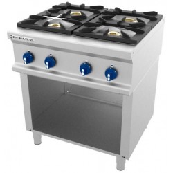 Cocina a gas 4 fuegos con soporte CG-740/S LC - Repagas