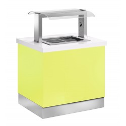 Buffet self-service Janus helados - fondo 1050 mm