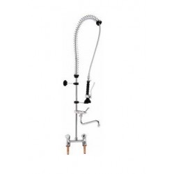Grifo ducha dos aguas con dos soportes y grifo 