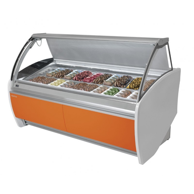 Vitrina gelateria infrico - Serie Aries