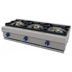 Cocina a gas 3 fuegos sobremesa CG-530/M - Repagas