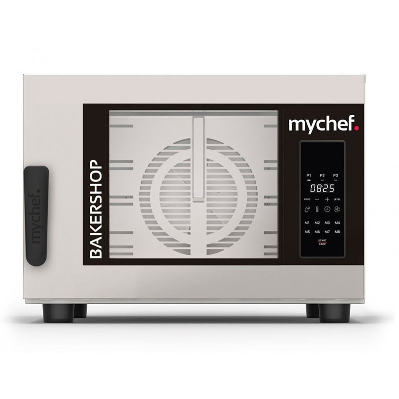 Forn MyChef Bakershop 4 safates 46 x 33 - obertura lateral