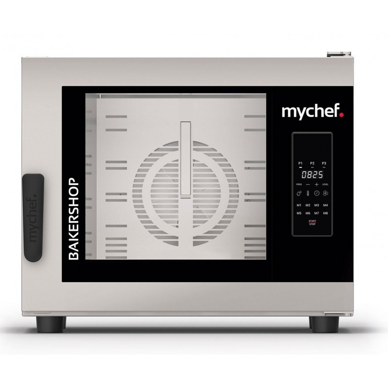 Forn MyChef Bakershop 6 safates 60 x 40 - obertura lateral