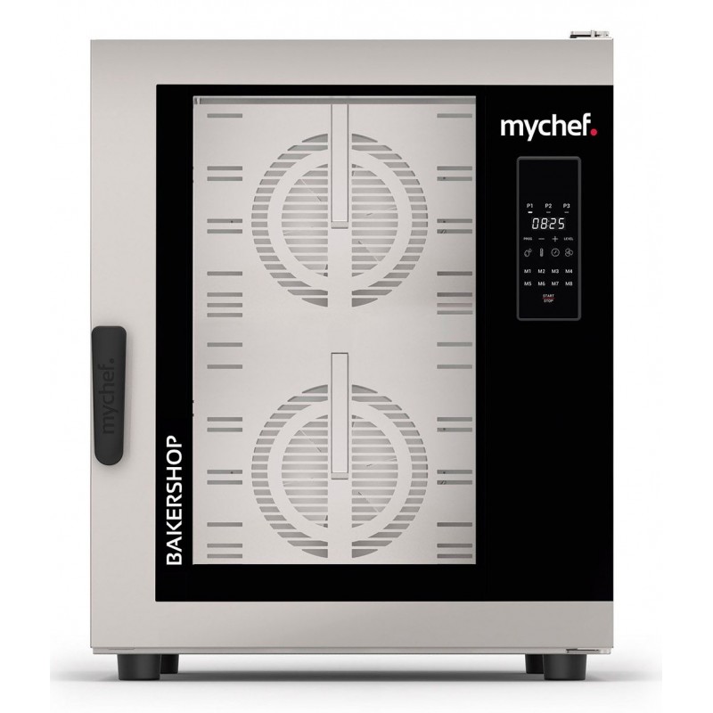 Forn MyChef Bakershop 10 safates 60 x 40 - obertura lateral