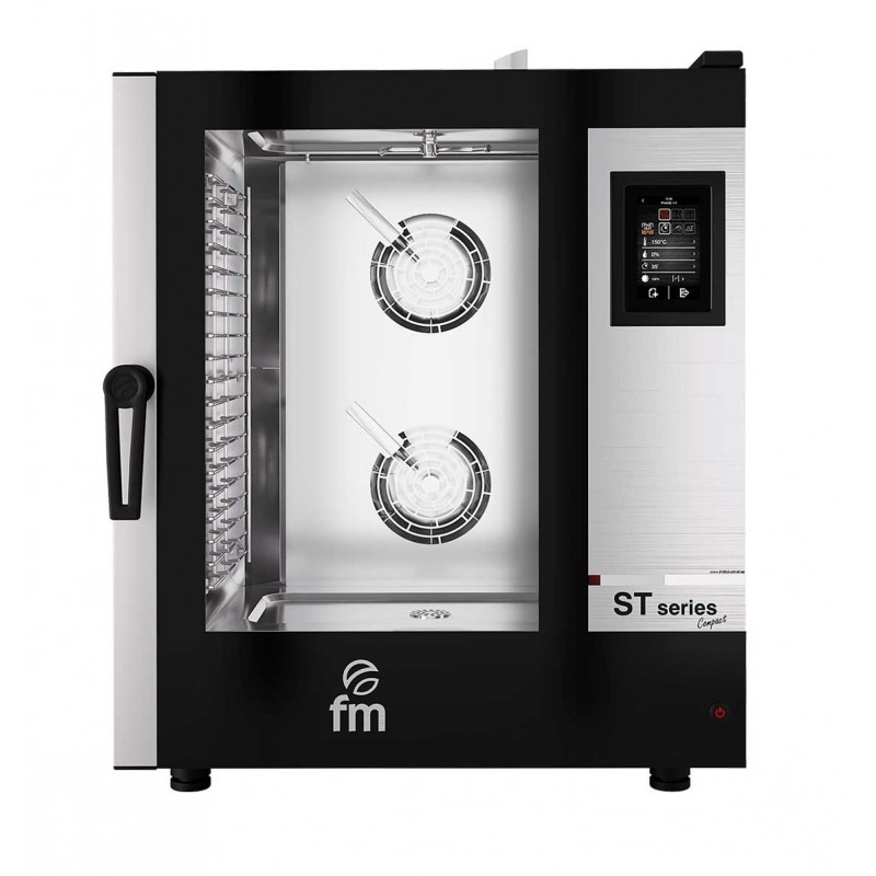 Horno eléctrico mixto convección/vapor 10 niveles GN1/1