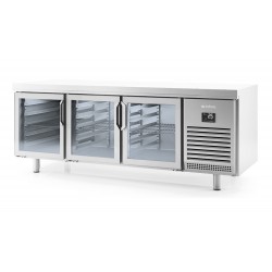 Taula refrigeració pastisseria Infrico MR 1620 CR - 2 portes vidre