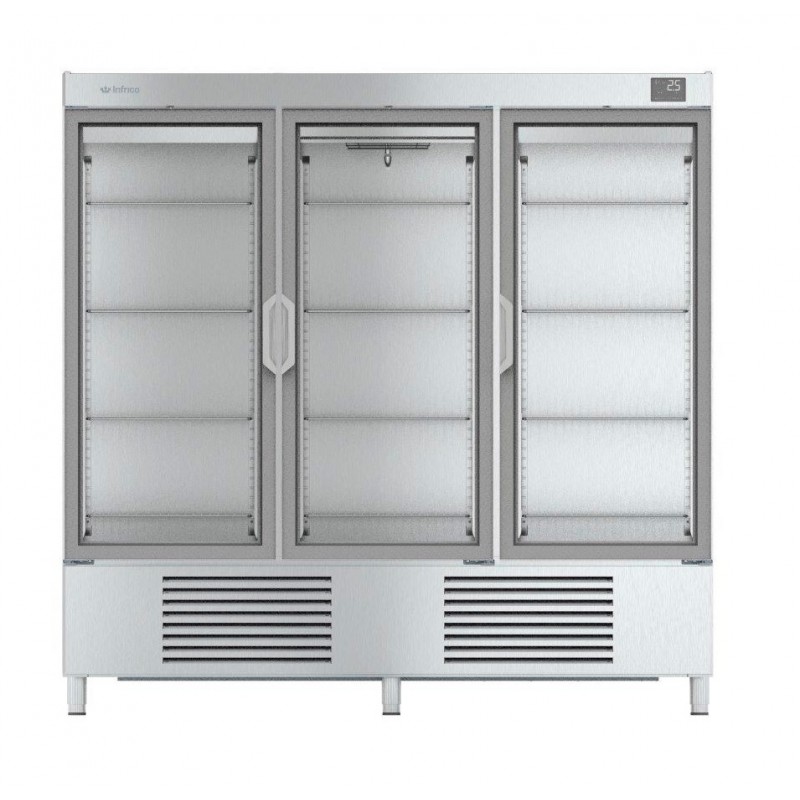Armario expositor de refrigeración 3 puertas Infrico Nacional 1600 L  – AEX 1600 T/F