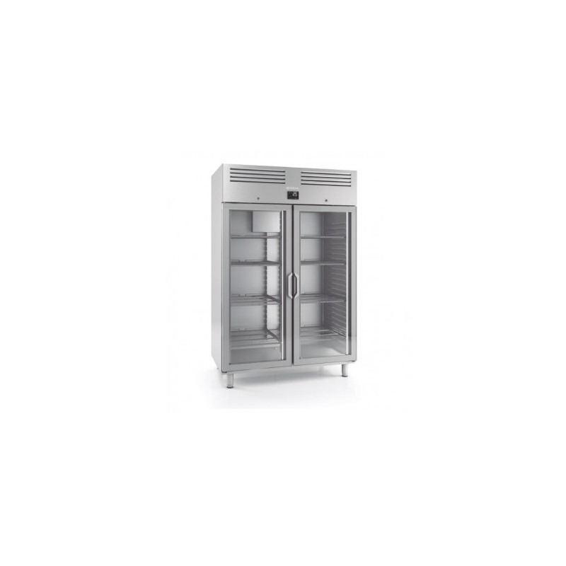 Armario expositor de refrigeración GN 2/1 Infrico Serie AGB 1400 L  – AGB 1402 CR