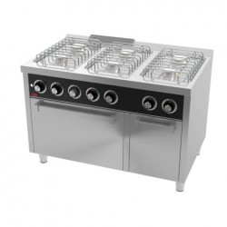 Cuina amb forn 6 focs a gas - HR BASIC Serie 750