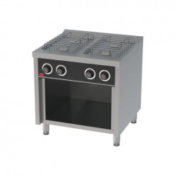 Cocina con soporte 4 fuegos a gas - HR BASIC Serie 750