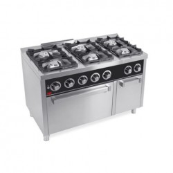 Cuina amb forn 6 focs a gas - HR Serie 750