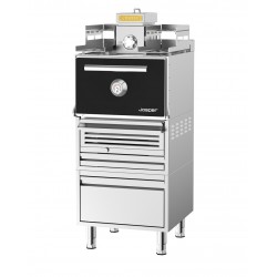 Horno Josper HJX-PRO-S80-WTD con mesa, cajón y atemperador