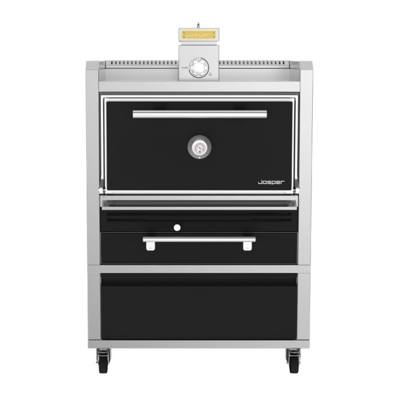 Horno Josper HJA-PLUS-M120-TD con mesa soporte y cajón