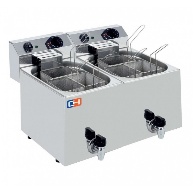 Cuecepastas eléctrico sobremesa doble CP77L