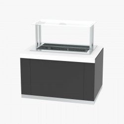 Cuba freda ventilada 3 GN Gastrobuffet Infrico fons 100 mm