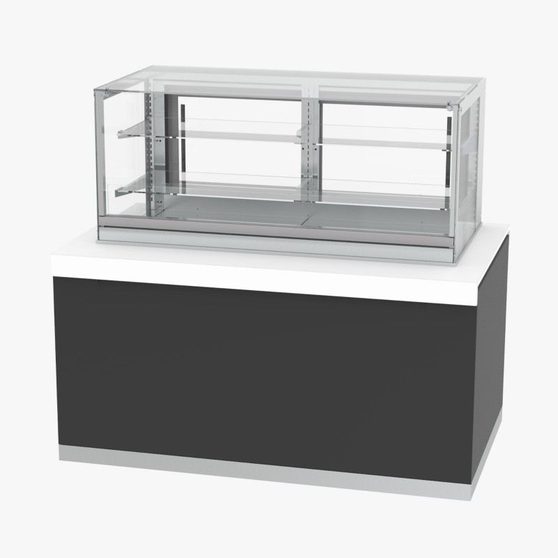 Vitrina oberta 4 GN Gastrobuffet Infrico fons 1000 mm