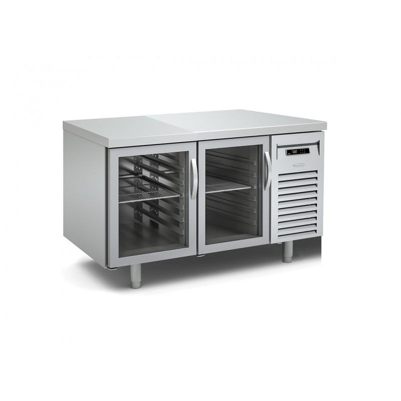 Bajomostrador congelación pastelería 2 puertas cristal Docriluc - BPC-150-V