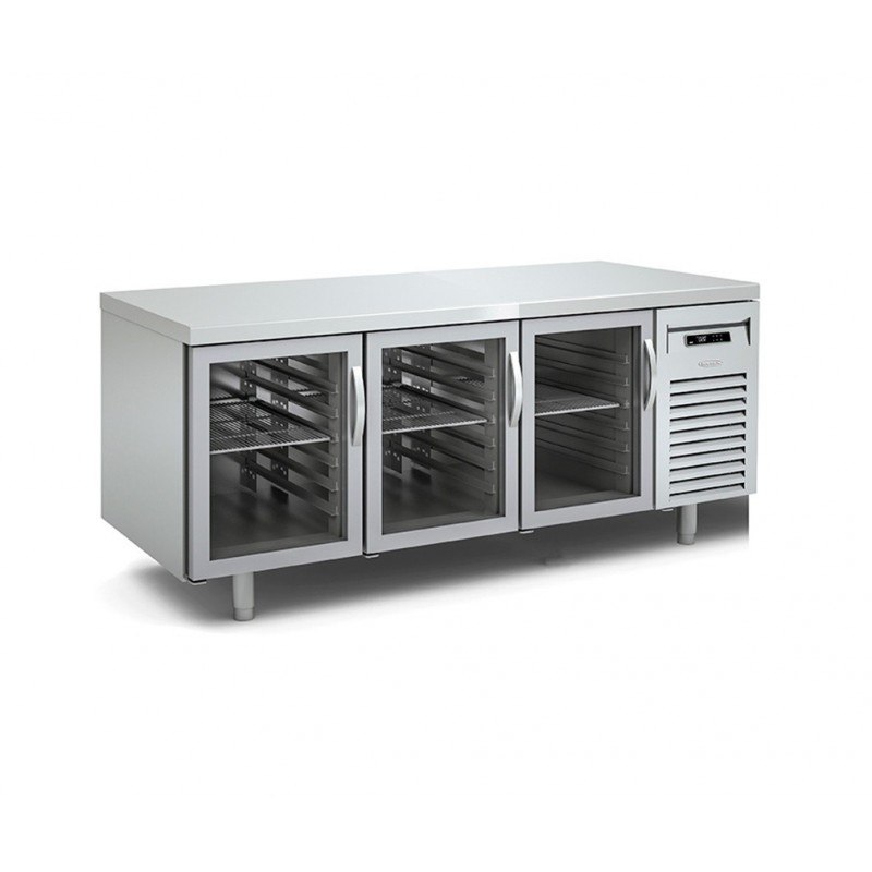Baixmostrador pastisseria 4 portes vidre Docriluc - BPR-250-V