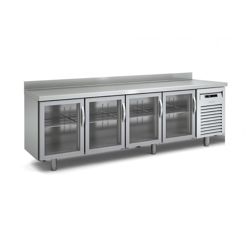 Bajomostrador refrigeración GN Docriluc 4 puertas cristal - BRG 225 V