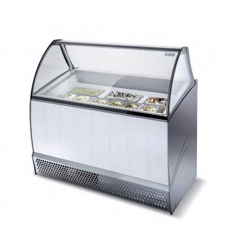 Vitrina de gelats Isabella 10 - estàtica Vitrina de gelats Isabella 10 - estàtica
