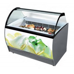 Vitrina para helados Bermuda 10 - refrigeración ventilada