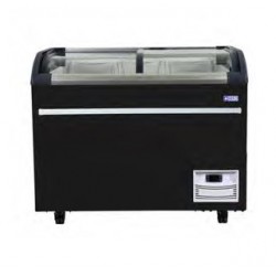 Congelador Glass top NEVADA 1030 BLACK