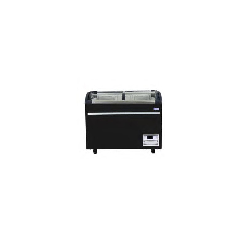 Congelador Glass top NEVADA 1030 BLACK Congelador Glass top NEVADA 1030 BLACK