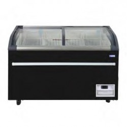 Congelador Glass top NEVADA 1270 BLACK