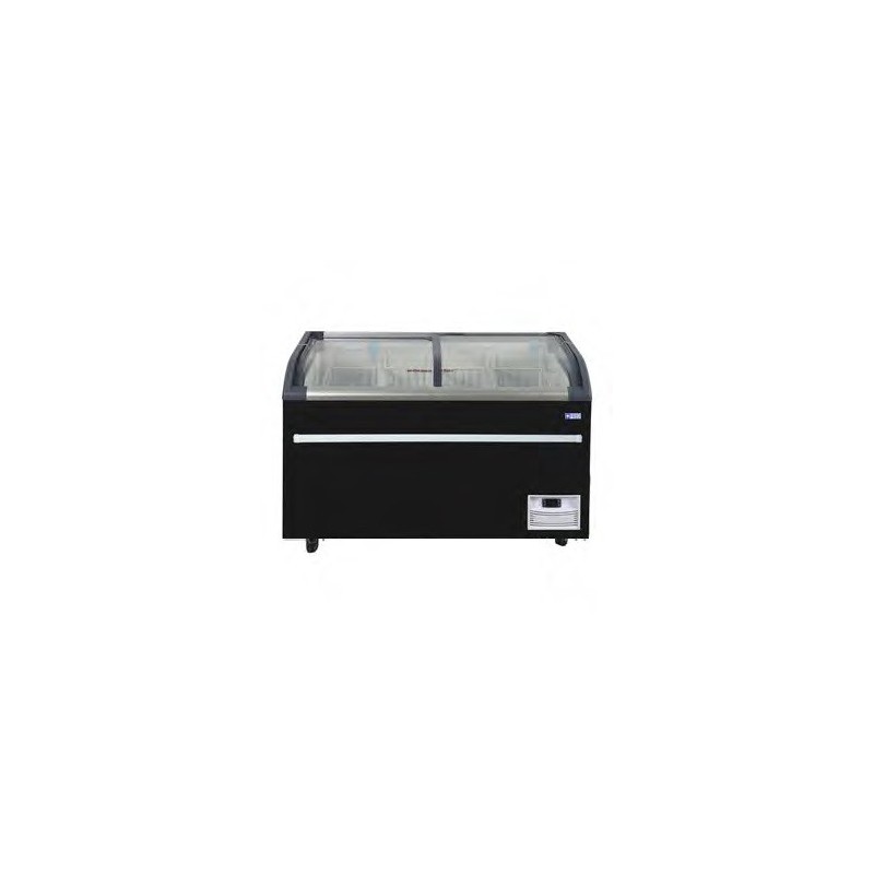 Congelador Glass top NEVADA 1270 BLACK Congelador Glass top NEVADA 1270 BLACK