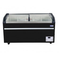 Congelador Glass top NEVADA 1530 BLACK