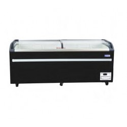 Congelador Glass top NEVADA 2000 BLACK