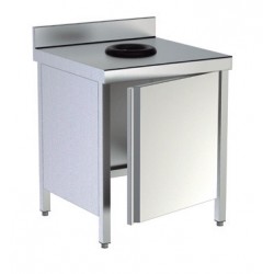 Mueble neutro mural reciclaje con puertas