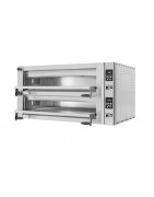 Horno profesional para pizza. Horno de pizza eléctrico, a gas, de cámara o de cinta o túnel. Horno pizza económico. 