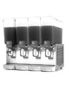 Distribuïdores refrigerades professionals de begudes, amb un, dos o tres dipòsits de policarbonat